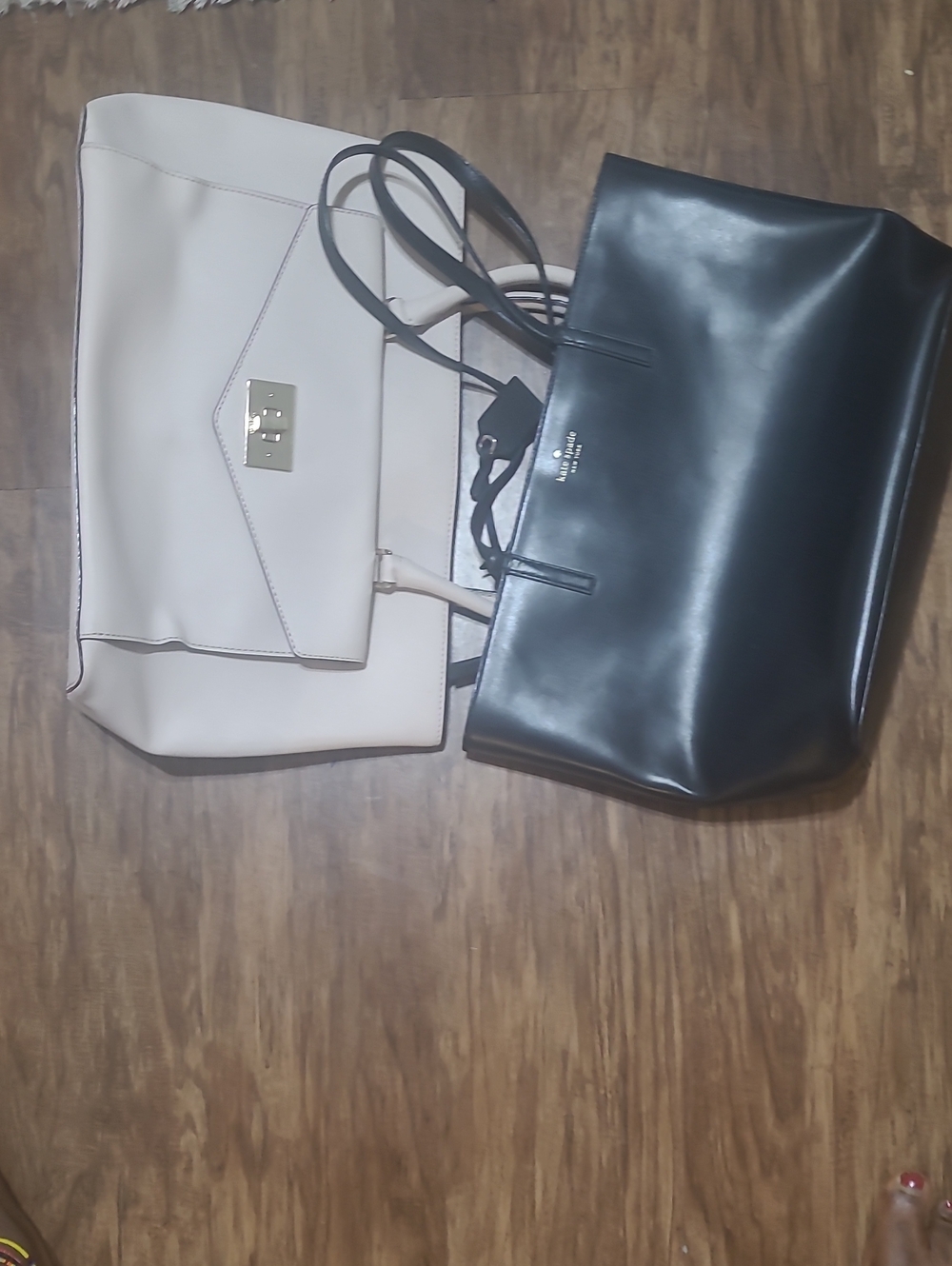 2 Kate Spade New York Chester Street Allyn Large Totes  Blush And Black